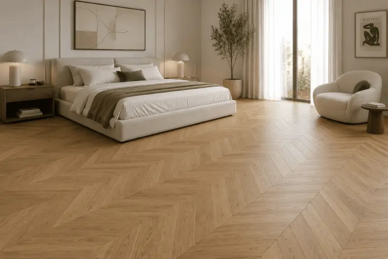 Dąb Natur Classic — deska warstwowa, olejowosk, faza V4, szczotka